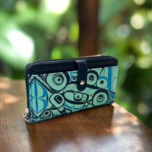 Load image into Gallery viewer, Smartphone Cross Body Bag - Orca Song