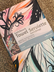Bath Towels - Love