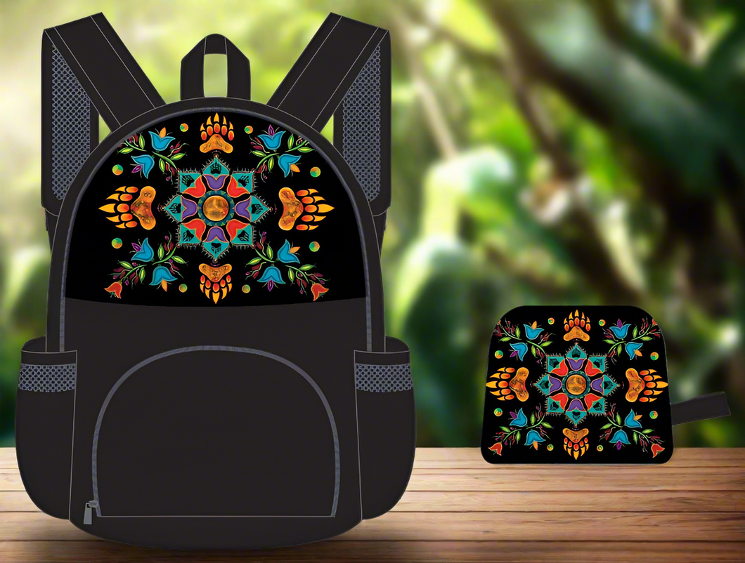 Foldable Indigenous Designed Backpacks - Revelation