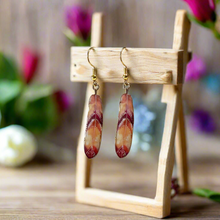 Load image into Gallery viewer, NEW Mocs N More Earrings -Tribal Feathers Joyful Heart