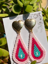 Load image into Gallery viewer, Mocs N More Earrings - Pink Passion