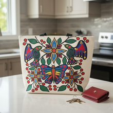 Load image into Gallery viewer, Tote Bags - Yellow Floral Garden