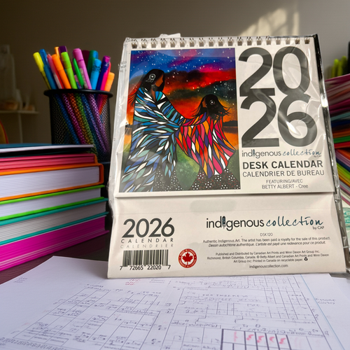 Desk - Calendar 2026 Betty Albert