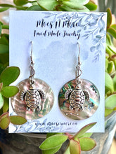 Load image into Gallery viewer, Abalone Earrings - Turtle Earrings