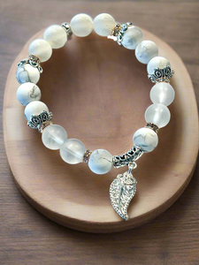 Mocs N More Totem Bracelets - White Howlite