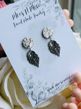 Load image into Gallery viewer, Mocs N More Earrings -Silver Leaf Earrings