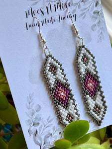 NEW Mocs N More Earrings - Feather Diamond