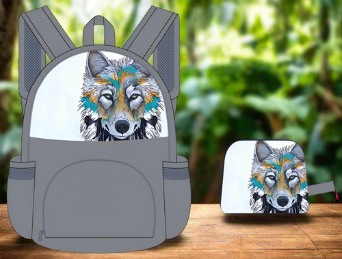 Foldable Indigenous Designed Backpacks - Alpha