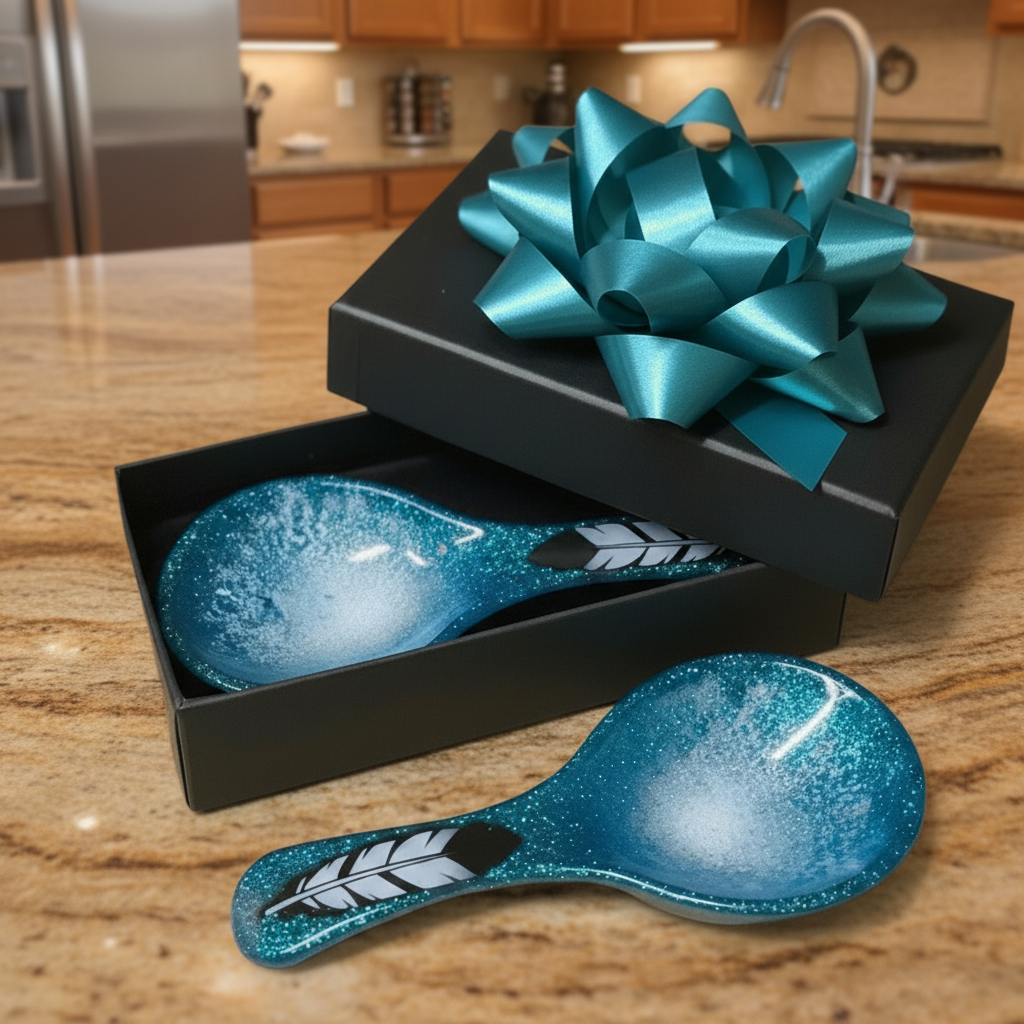 Spoon Rest -Eagle Feather