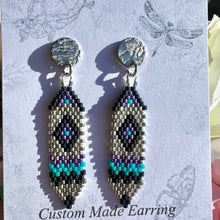 Load image into Gallery viewer, NEW Mocs N More Earrings - Silver Feather