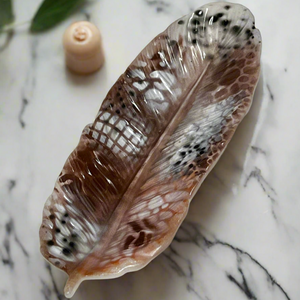 Feather Tray - Spotted Feather