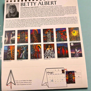 Desk - Calendar 2026 Betty Albert