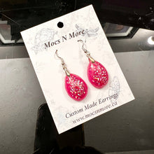 Load image into Gallery viewer, Mocs N More Earrings - Sparkling Fushia