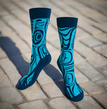 Load image into Gallery viewer, ART SOCKS - Spirit Wolf