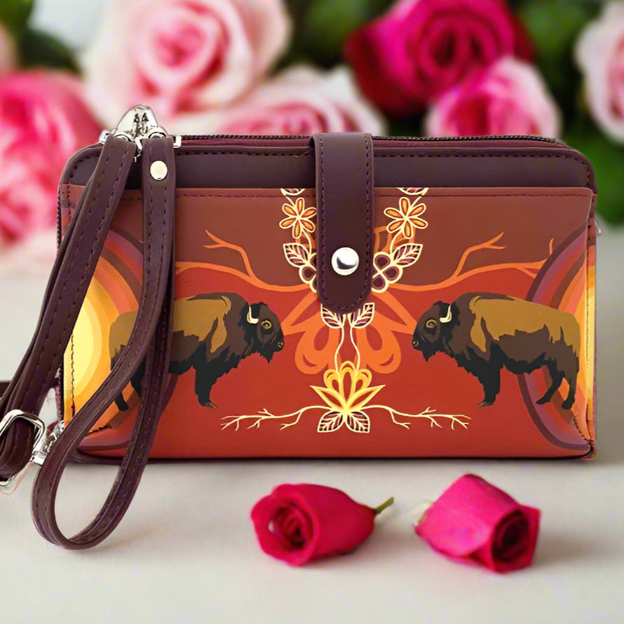 Smartphone Cross Body Bag - Buffaloes