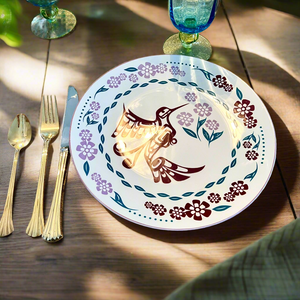 Dinner Plates - Hummingbird