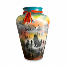 Load image into Gallery viewer, Decorative Ceramic Vase - Call of the Wild