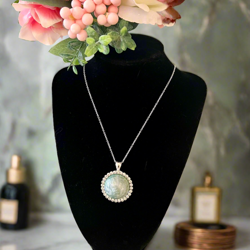 Majestic Pendant Necklace - Handcrafted Epoxy Resin