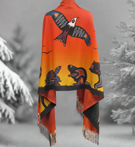 Eco Shawls - Seven Grandfather Teachings