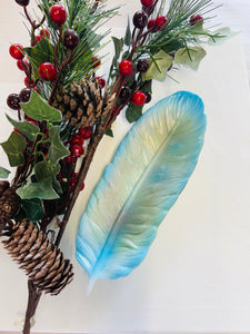 Feather Tray - Rainbow Colors