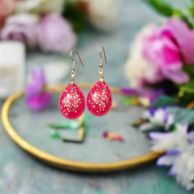 Load image into Gallery viewer, Mocs N More Earrings - Sparkling Fushia