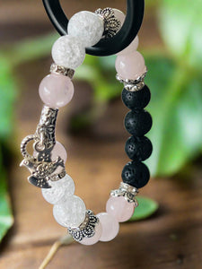 Mocs N More Totem Bracelets - Rose Quartz