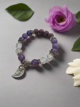 Load image into Gallery viewer, Mocs N More Totem Bracelets - Purple Aqua Marine