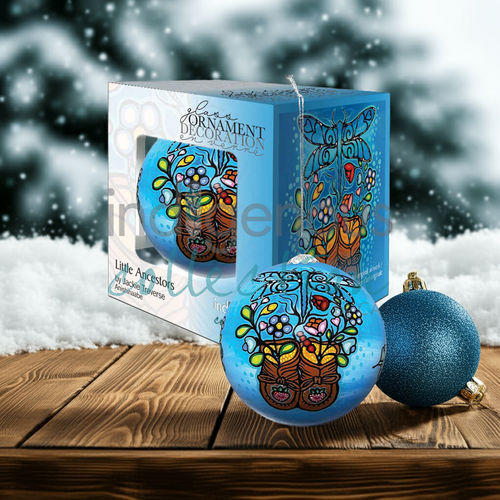 New Indigenous Glass Ornaments - Little Ancestors