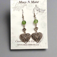 Load image into Gallery viewer, Mocs N More Earrings - Butterfly Heart