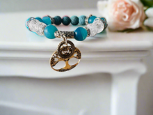 Load image into Gallery viewer, Mocs N More Totem Bracelets - Blue Agate