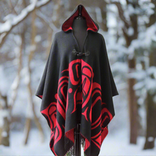 Load image into Gallery viewer, Hooded Fashion Wrap - Formline