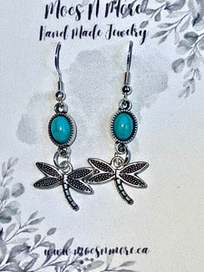 Mocs N More Earrings - Beautiful Dragonfly