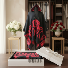 Load image into Gallery viewer, Hooded Fashion Wrap - Formline