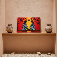 Load image into Gallery viewer, New Offerings - Indigenous Art Wall Plaque by Tracey Metallic
