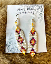 Load image into Gallery viewer, Mocs N More - Perfectly Dressed Beaded Earrings