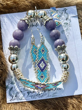 Load image into Gallery viewer, Beaded Earrings &amp; Bracelet Sets - Sweet Dreams