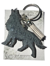 Load image into Gallery viewer, Mocs N More - Wolf Keychain
