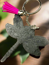 Load image into Gallery viewer, Mocs N More - Dragonfly Keychain &amp; Purse Tassels