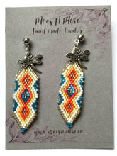 Load image into Gallery viewer, Mocs N More Earrings -  Feather Dragonfly Earrings