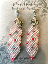 Load image into Gallery viewer, Mocs N More Earrings - Turtle Feather Earrings