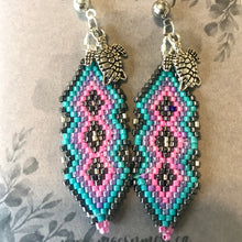 Load image into Gallery viewer, Mocs N More Earrings - Turtle Feather Earrings