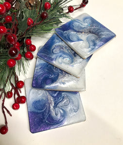 Mocs N More Art Coasters - Winters Rush