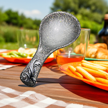 Load image into Gallery viewer, NEW Spoon Rest - Silver Feather