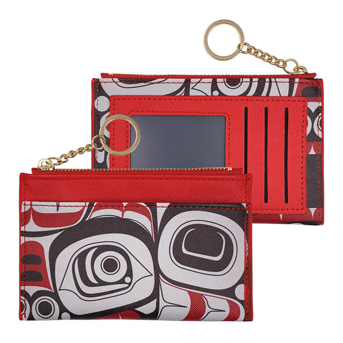 New Zippered Card Wallet - Matriarch Bear