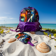 Load image into Gallery viewer, Foldable Indigenous Designed Backpacks - Three Sisters