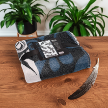 Load image into Gallery viewer, Woven Blanket - Soaring Eagles