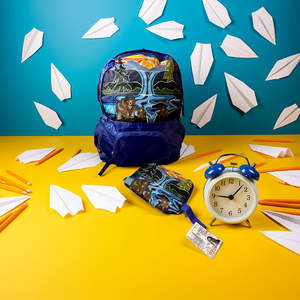 Foldable Indigenous Designed Backpacks - One Last Swim