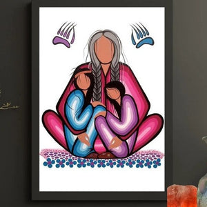ART Framed Canvas - Family Strength Limited Edition