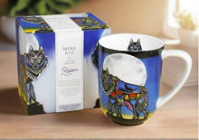 Load image into Gallery viewer, 16 Oz - Porcelain Mug - Wolf