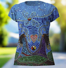 Load image into Gallery viewer, NEW Full Print Art Ladies T-Shirts - Breath of Life